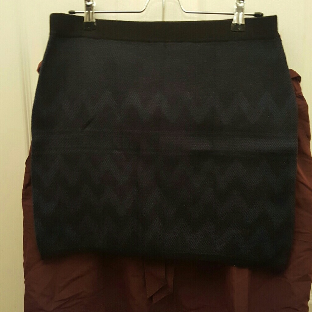 Dark blue skirt